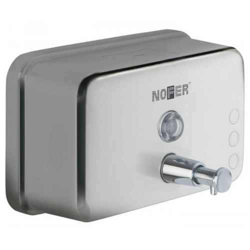 Дозатор для мыла Nofer INOX 03042.B 1200 мл глянцевый