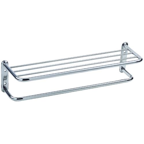 Полка для полотенец с вешалом 650 мм Classic Nofer 09023.S