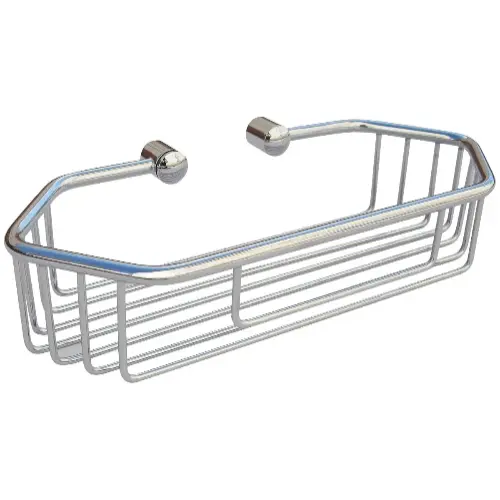 Мыльница прямоугольная нержавеющей стали Nofer 09057.B