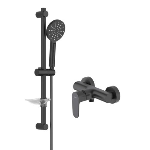 Комплект для душа Aquatek Оберон AQ1232MB 2 в 1