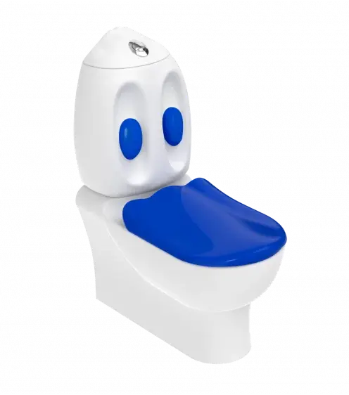 CREAVIT DUCKY Унитаз детский с биде DC360-00CB00E-0000
