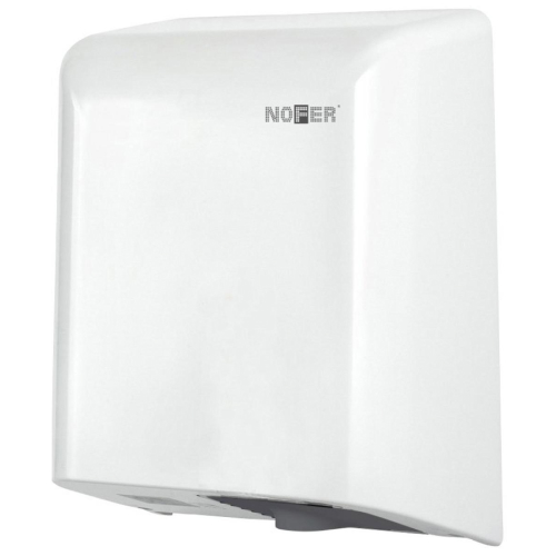 Сушилка  для рук Nofer FUGA  01861.W белая пластик
