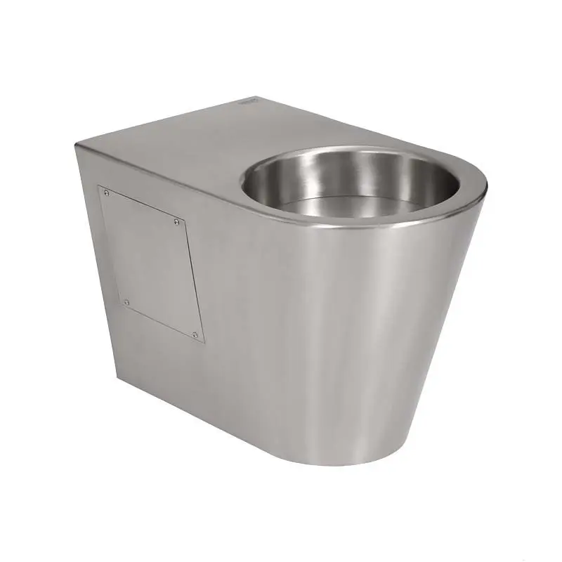 Нержавеющий напольный унитаз Sanela 94302 (SLWN 30)