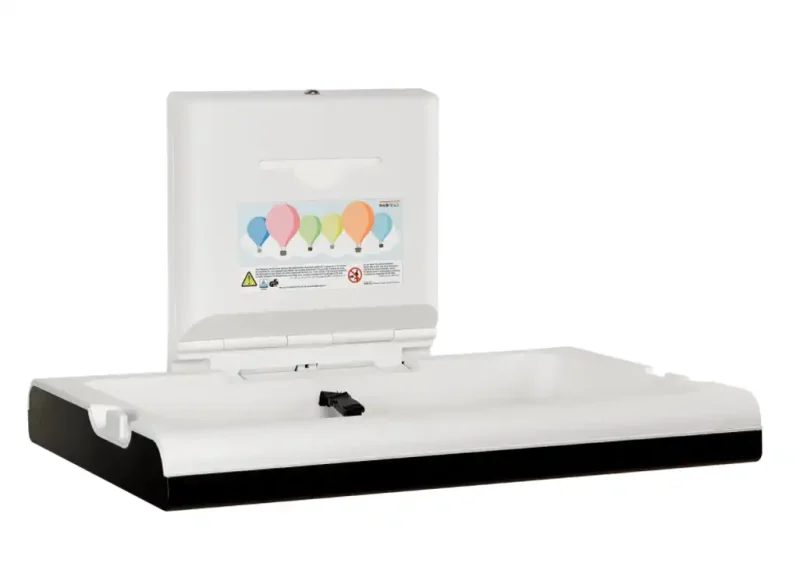 CP0016HCSB Горизонтальное пеленальное кресло из полипропилена и нержавеющей стали Mediclinics