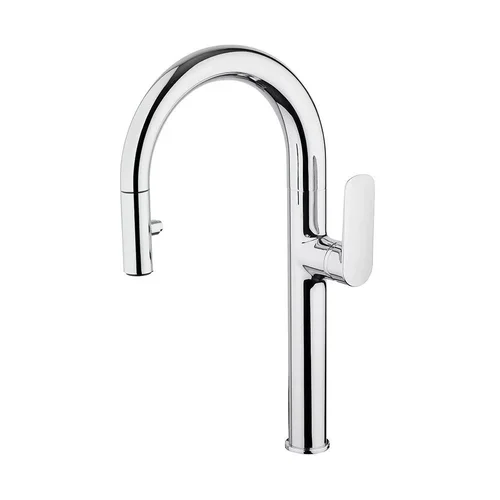 Высокий смеситель для мойки кухни Paini Nove 09CR591B