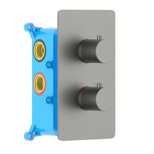 AQUATEK AQ1393BGM ЕВРОПА термостатический смеситель для ванны 3 режима