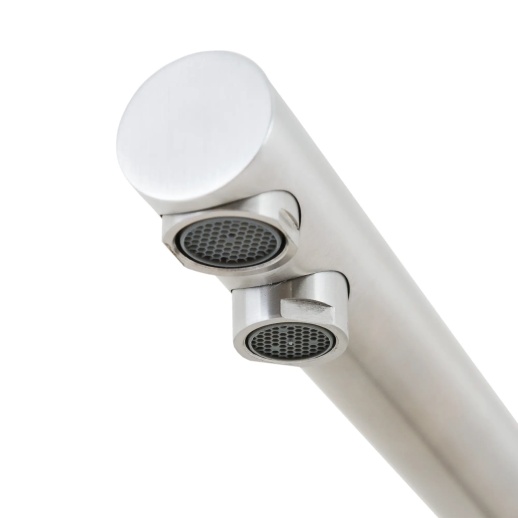 Смеситель для кухни PAINI Norda NRPW6433VEB90 с подводом для фильтра, никель PVD Смеситель для кухни PAINI Norda NRPW6433VEB90 с подводом для фильтра, никель PVD