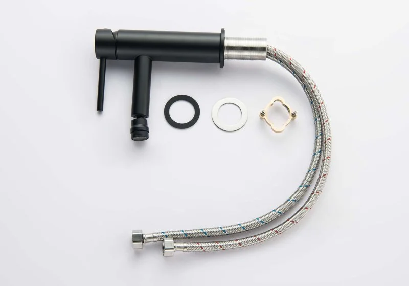 Смеситель для биде AQUATEK, матовый черный AQ1318MB ЕВРОПА