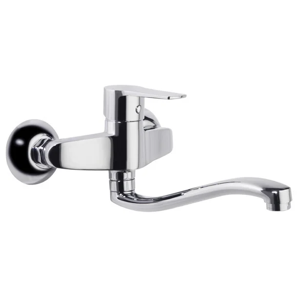 Смеситель для кухни однорычажный наружнего монтажа TITANIUM 180701CC