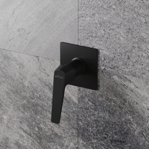 Смеситель для душа PAINI RTYO690 Bari встраиваемый, черный (YO)