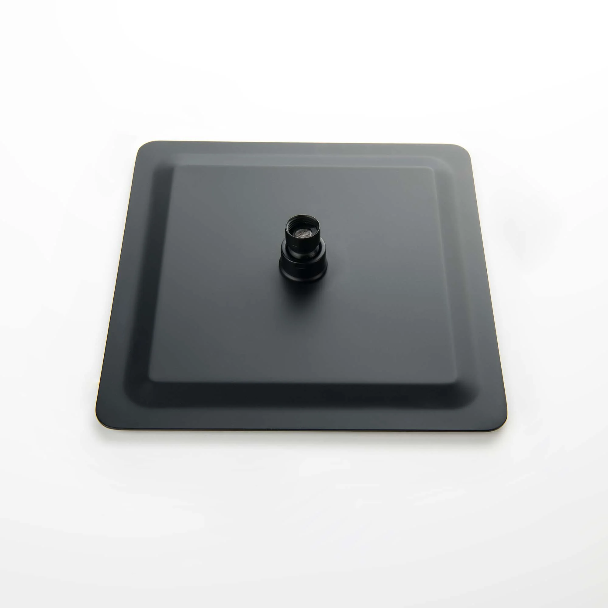 Квадратный верхний душ  250*250*2 мм AQUATEK, матовый черный AQ2072MB