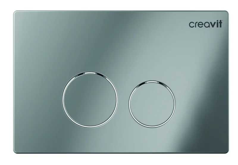 CREAVIT GP9004.00 Кнопка для инсталляции TERRA хром глянец