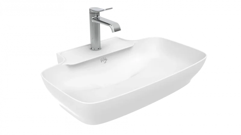 CREAVIT Раковина мебельная накладная БЕЛАЯ МАТОВАЯ RB061-00MB42E-0000