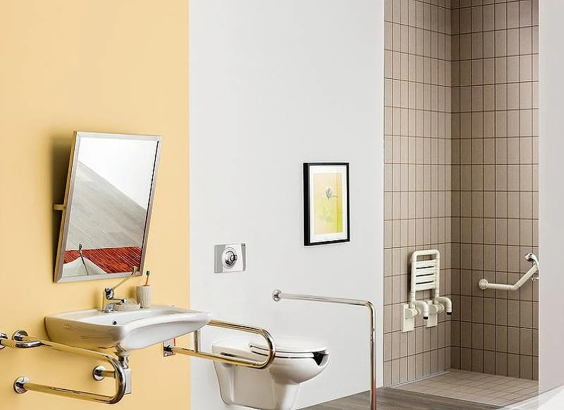 Поручень угловой Creavit TB310 Белый