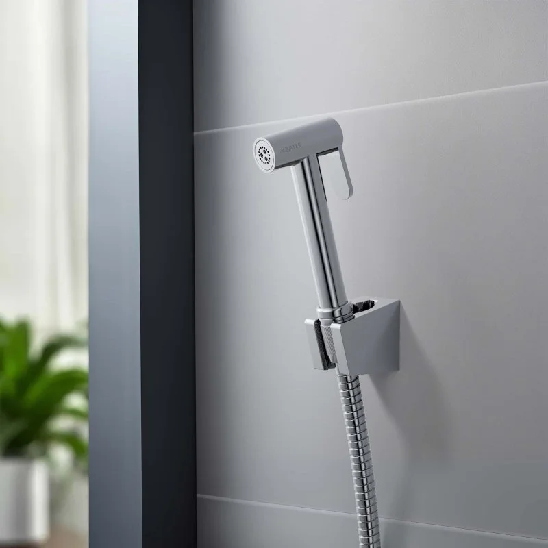 Гигиенический ручной душ со шлангом 120 см и держателем AQUATEK AQ2054CR