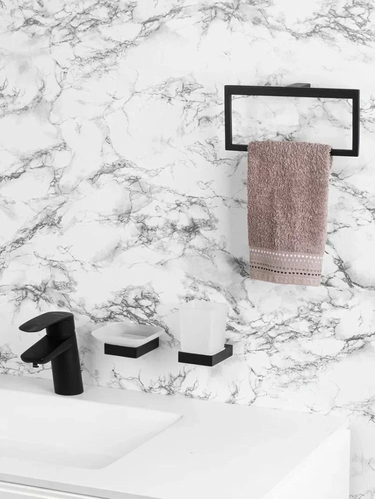 Мыльница Corinto черная Nofer 16925.N