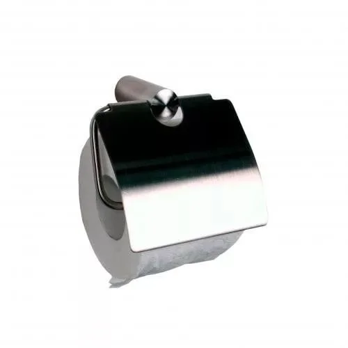 Держатель для туалетной бумаги с крышкой ROMA Nofer 16826.S