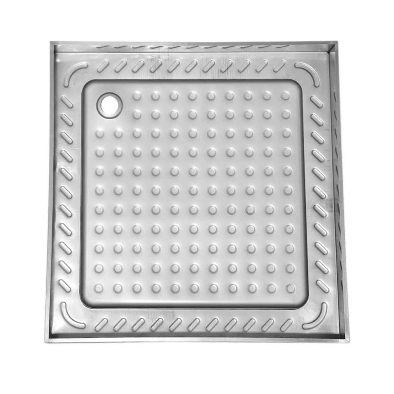 Душевой поддон из нержавеющей стали  Moeff MF-58-75