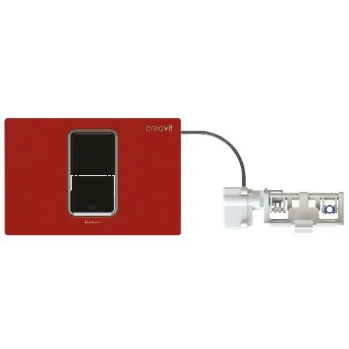 CREAVIT Кнопка для инсталляции сенсорная красная FP8003.01