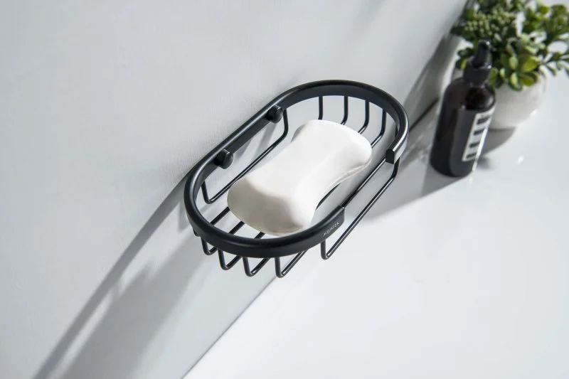 Мыльница решетка AQUATEK, матовый черный AQ4956MB