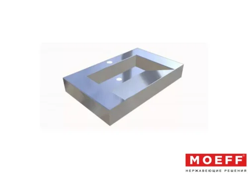 Раковина встраиваемая из нержавеющей стали Moeff MF-125