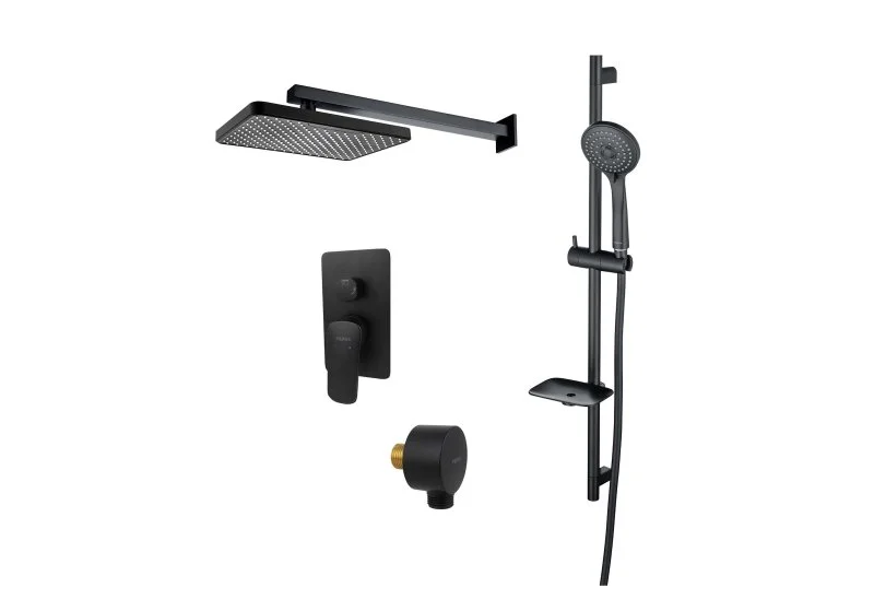 AQ1074MB ВЕГА Set 4 в 1 (AQ1046MB, AQ2081MB, AQ2454MB, AQ2011MB), матовый черный