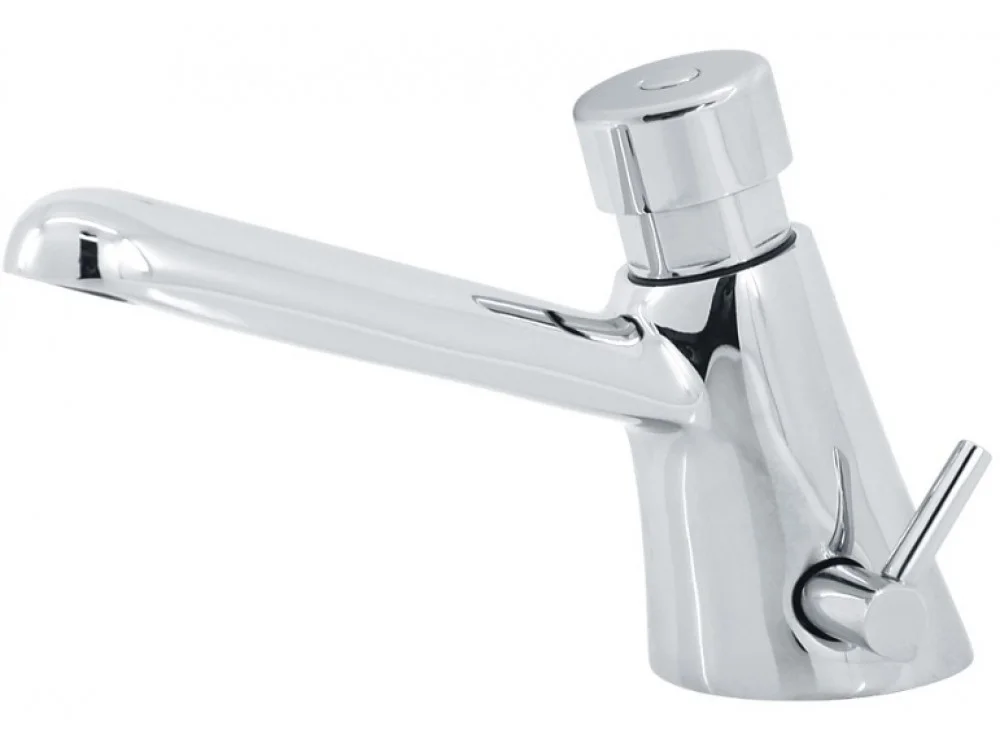 Смеситель порционно-нажимной для раковины с регулировкой времени срабатывания Варион 9350900