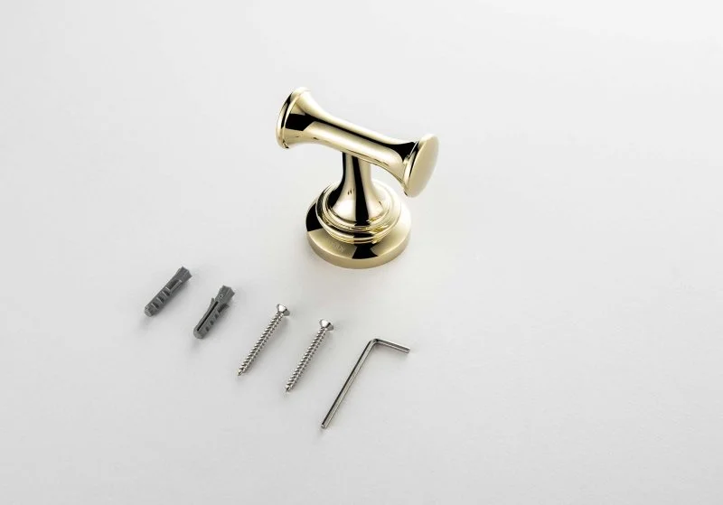 Крючок двойной AQUATEK, полир. золото AQ4502PG КЛАССИК