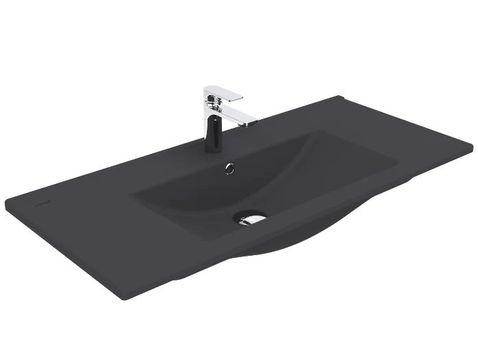 CREAVIT Раковина SU100-00AM00E-0000  меб.(45*100 см) антрацит
