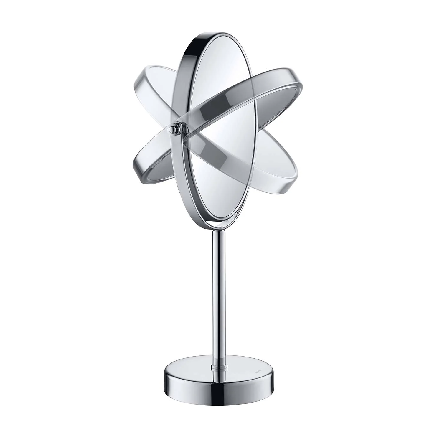 Зеркало косметическое настольное 5х AQUATEK AQ4914CR