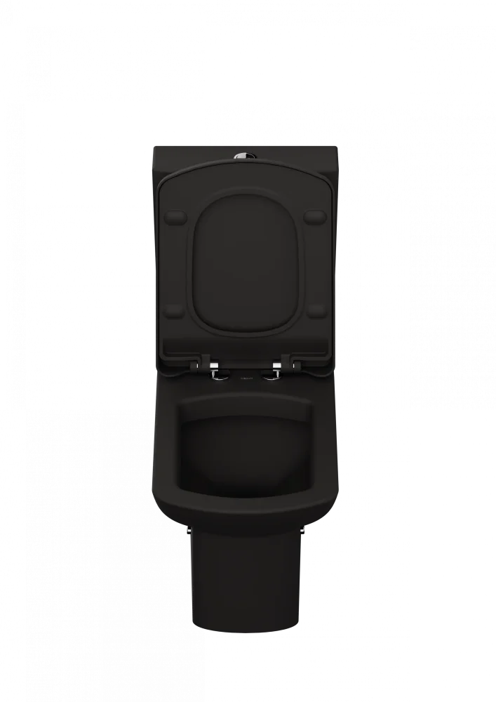 CREAVIT LARA Унитаз  ЧЕРНЫЙ МАТОВЫЙ LR360-11SM00E-0000