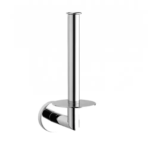 Держатель туалетной бумаги вертикальный Line глянец Nofer 16519.B