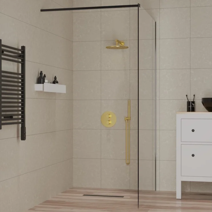 Комплект на 2 потребителя с термостатом Cox PAINI 78PJSET26911THSH, для душа