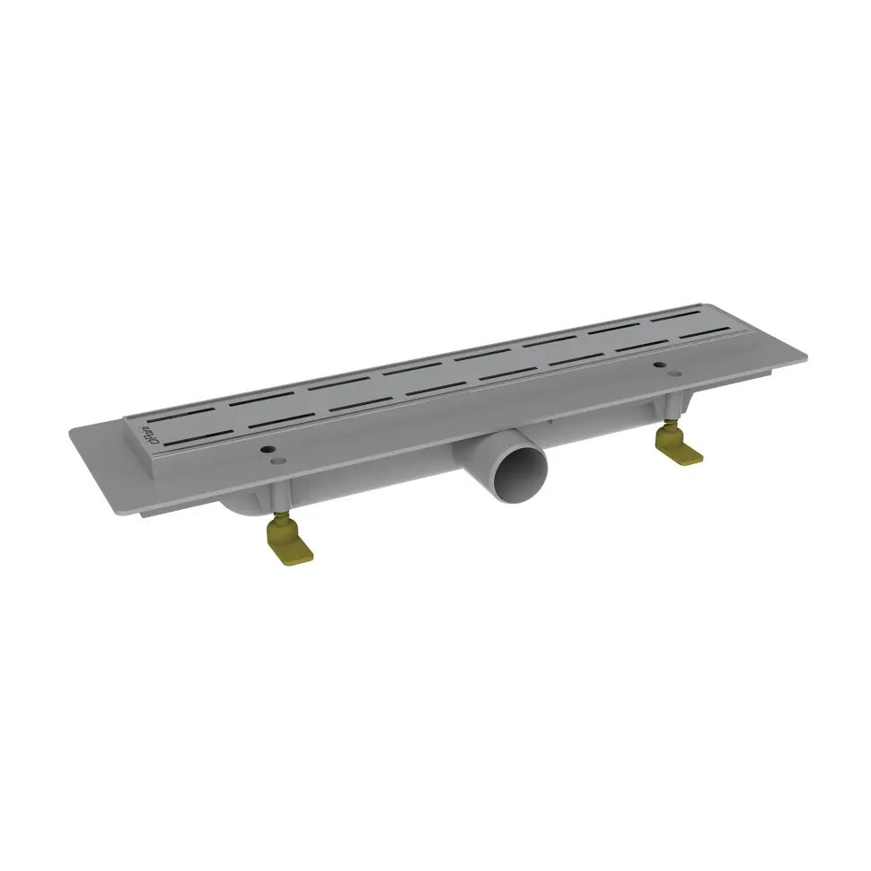Душевой лоток с рамкой PAINI CH450LN Line 450 мм D40, хром глянец