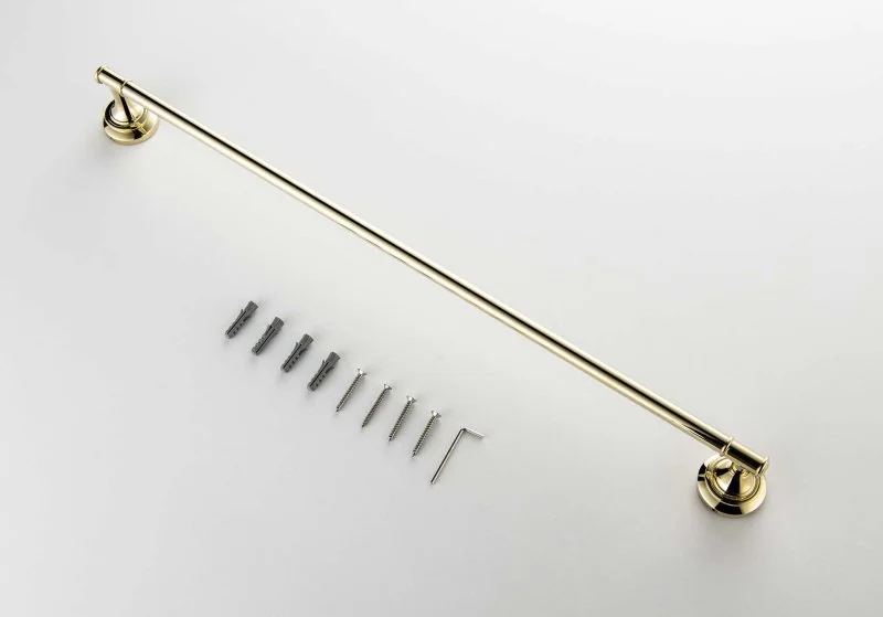 Полотенцедержатель 600 мм AQUATEK, полир. золото AQ4514PG КЛАССИК