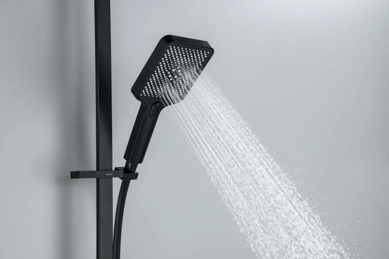 Душевой гарнитур 3jet 68 см AQUATEK, матовый черный AQ2019MB ЛИБРА