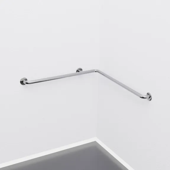 Поручень пристенный универсальный серии "Г" 700х700 внутренний угол Тругор Поручень пристенный универсальный серии "Г" 700х700 внутренний угол Тругор