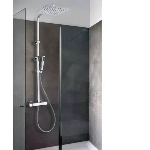 Душевой комплект с 2 лейками с термостатом Paini Dax-R 84CR689TH2SQP1