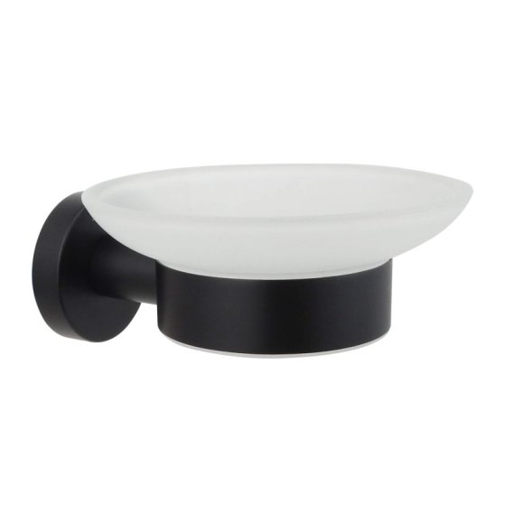 Мыльница AQUATEK, матовый черный AQ4003MB ВЕГА