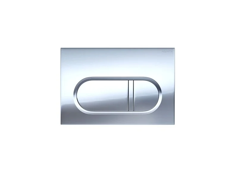 KDI-0000043 (016B) Панель смыва Хром глянец (клавиши прямоугольные)