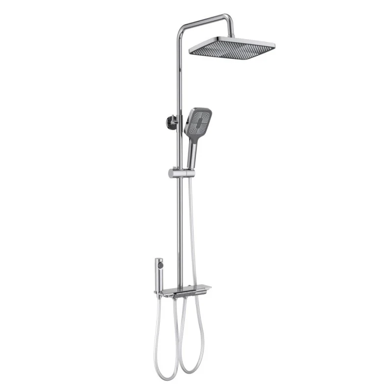 AQ3040CR ПОЛАРИС душевая система (смеситель для ванны) 295х195мм