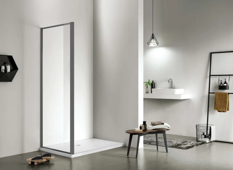 AQUATEK AQ ARI WA 10020GM Неподвижная душевая стенка