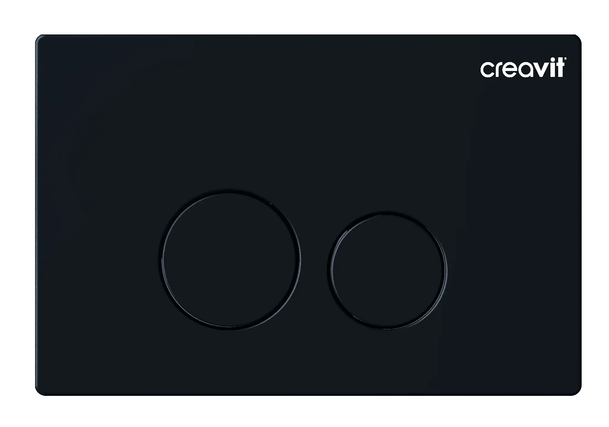 CREAVIT Кнопка для инсталляции TERRA черная матовая GP9002.01