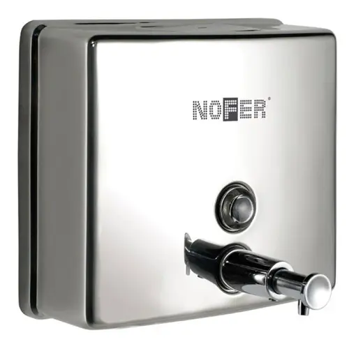 Диспенсер для мыла из нержавеющей Стали Глянцевый 1400 мл Nofer 03004.B