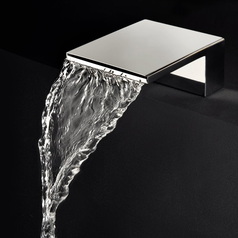 Излив для встраиваемого смесителя в борт ванной HIDROTERAPIA CR01