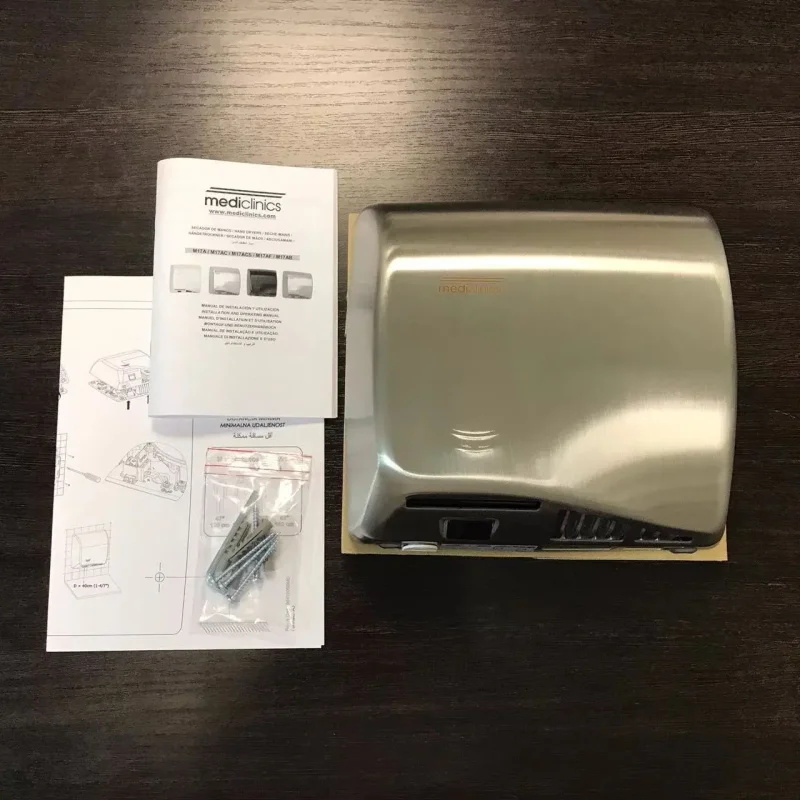 Сушилка для рук с ИК-датчиком Mediclinics M17ACS с НЕРА фильтром