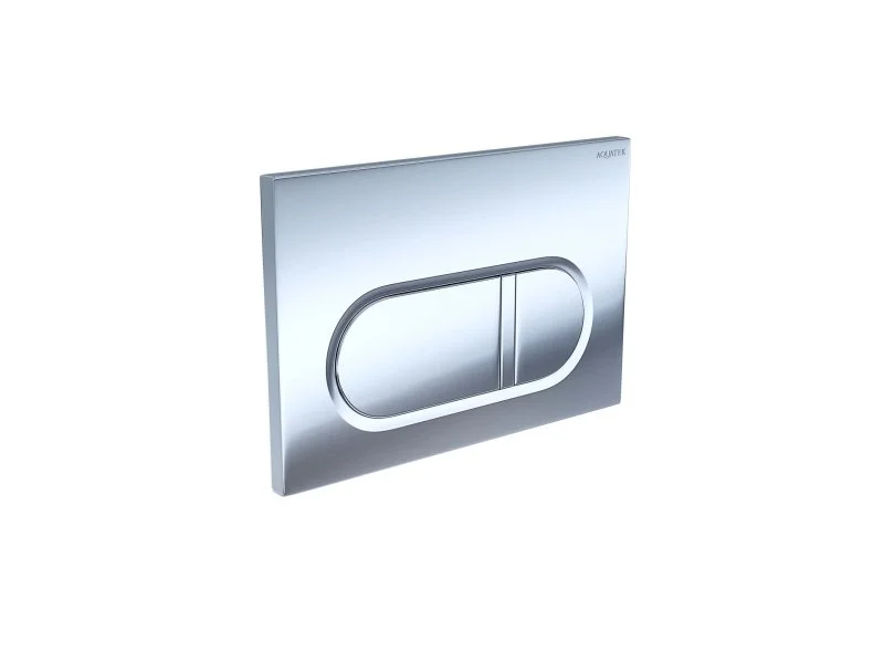 KDI-0000043 (016B) Панель смыва Хром глянец (клавиши прямоугольные)