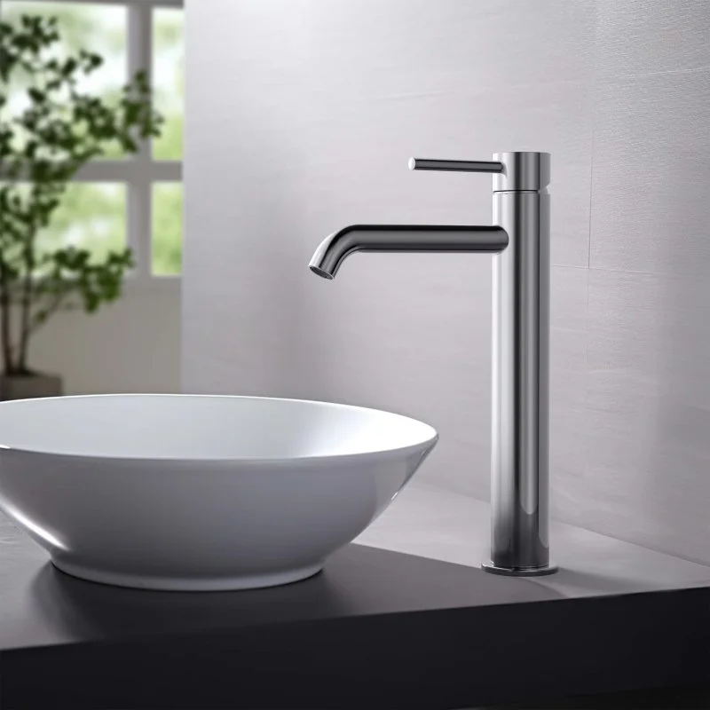 Смеситель для раковины 215, без донного клапана AQUATEK AQ1304CR ЕВРОПА