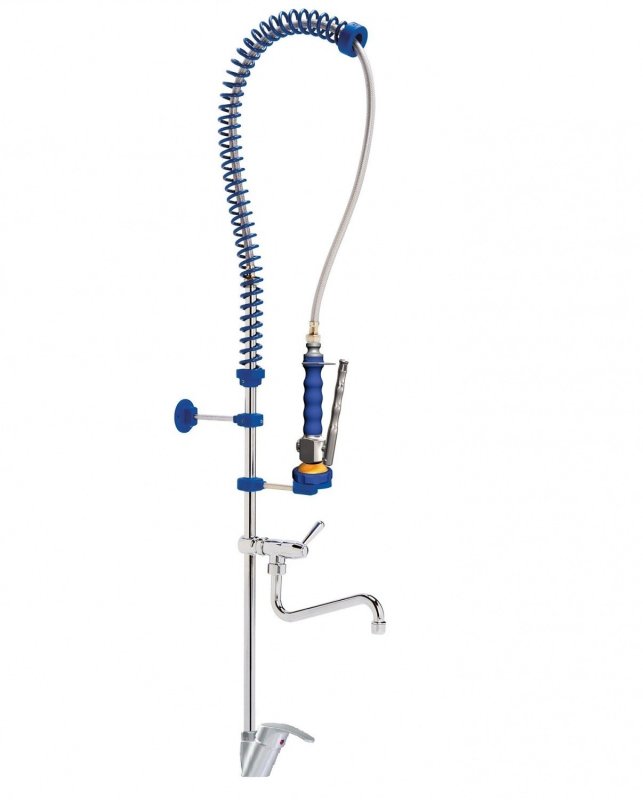 Смеситель проффесиональный со стандартным и гибким каранами