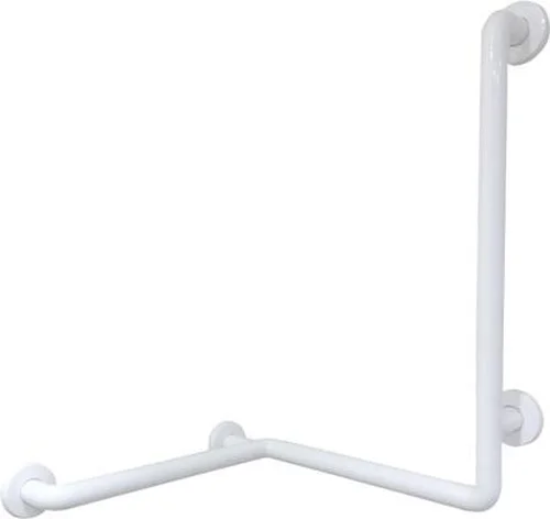 Поручень антибактериальный для установки в угол с тремя точками опоры Nofer 15050.NBA